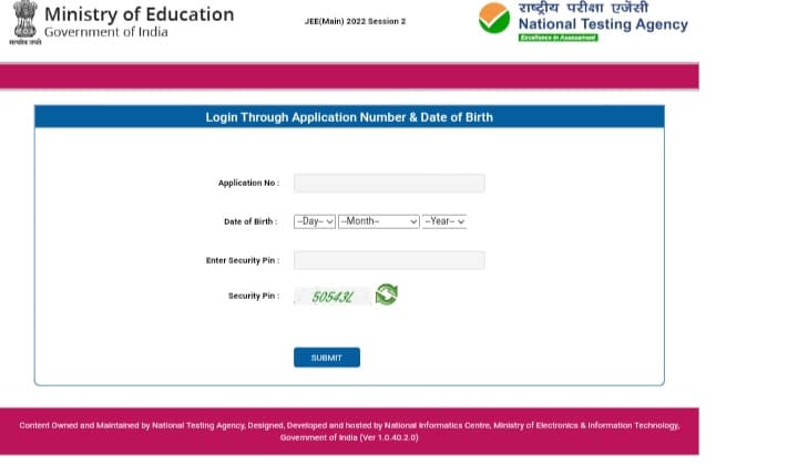 JEE Main 2022 Admit Card OUT – Direct Link available Now