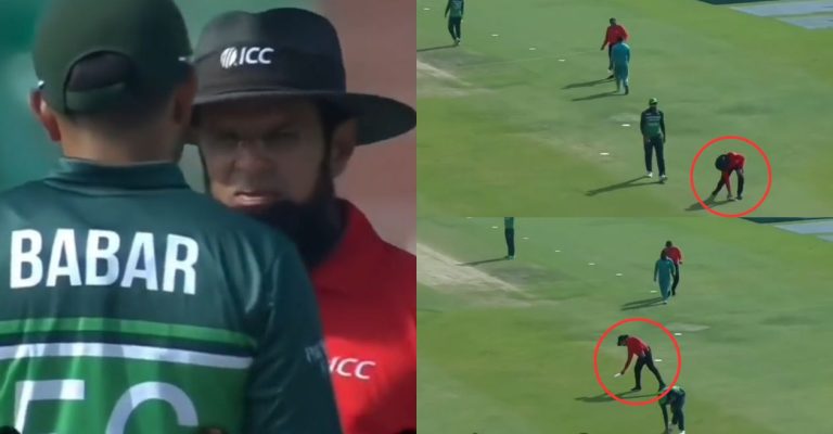 WATCH VIDEO: Umpire Aleem Dar stops play in second ODI to rectify an uncommon error; Pakistan Cricket gets brutally trolled