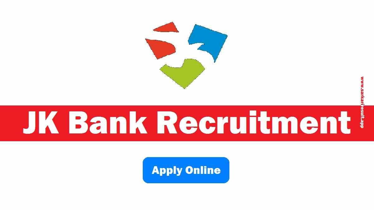 JK Bank Recruitment