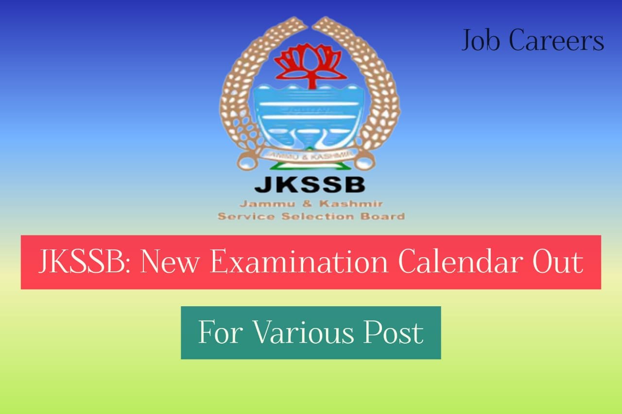 jkssb exam calendar