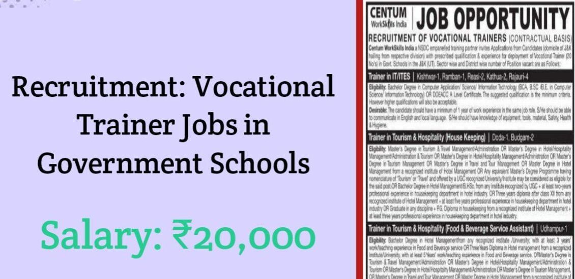 recruitment vocational trainer jobs in government schools.jpg e1720842930481