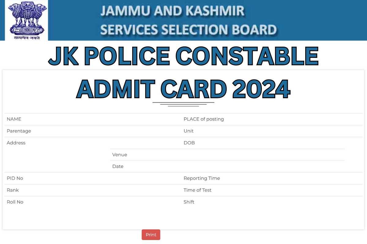 JK Police Constable Admit Card 2024 1